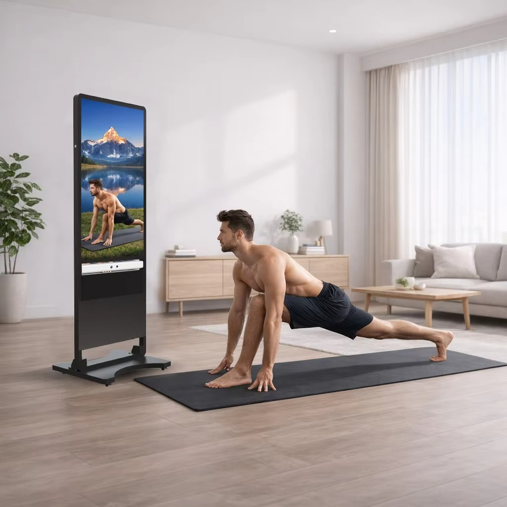 Yoga Fitness Hotel - Miroir de fitness intelligent Full HD