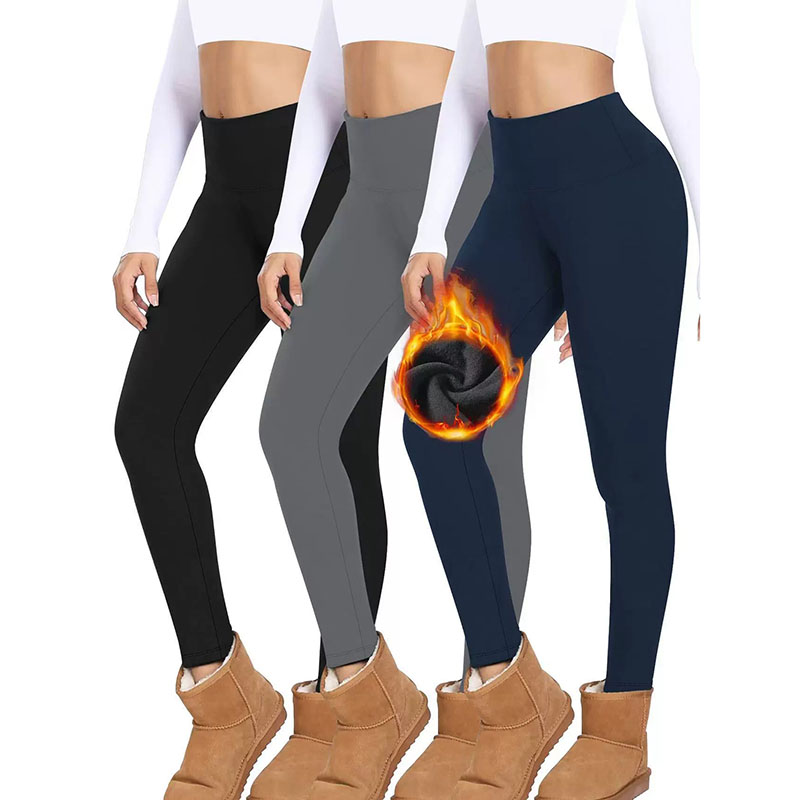 Yoga Fitness Yoga Chaud - Leggings de yoga en polaire pour
