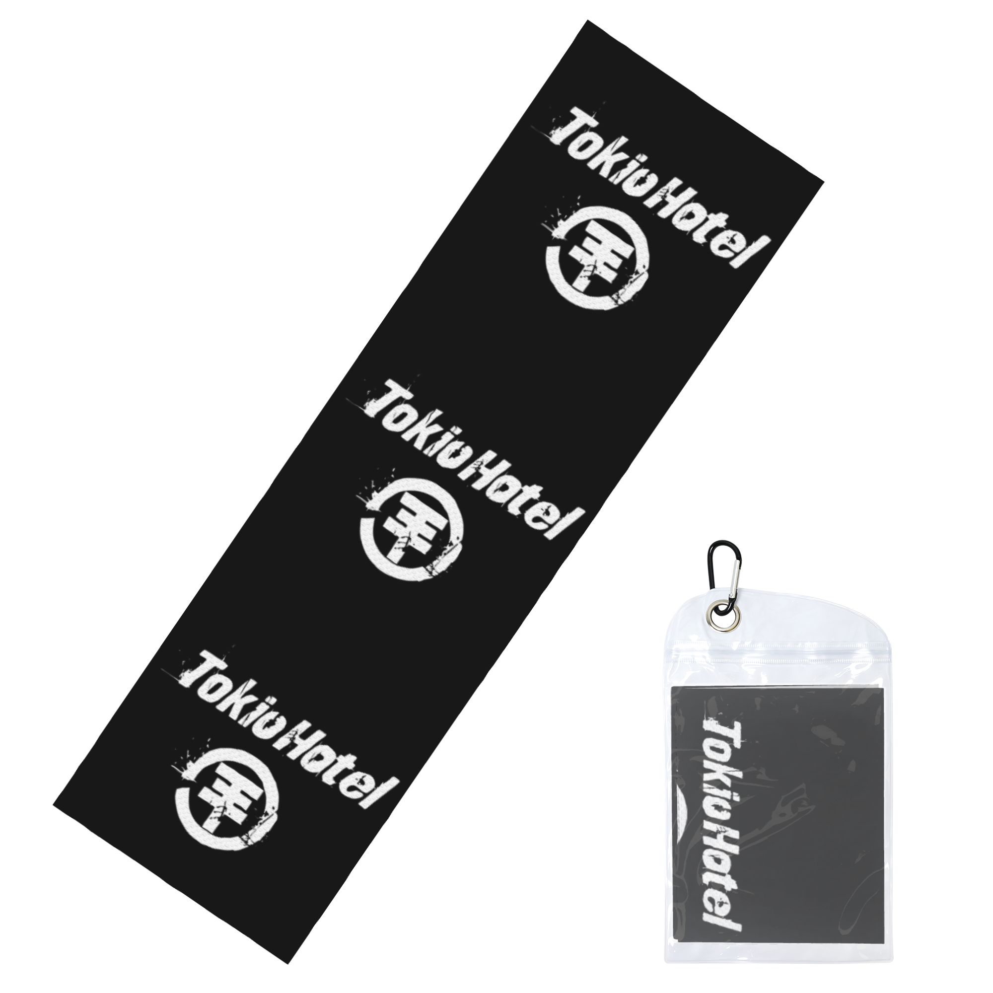 Yoga Fitness Hotel - Serviette de sport rafraîchissante avec logo