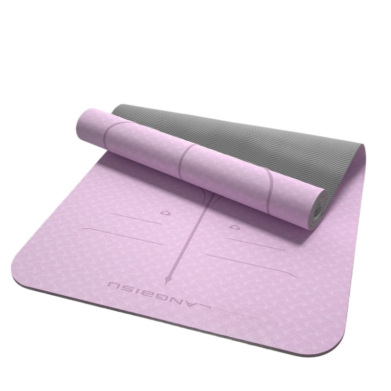 Yoga Fitness Health - Tapis de yoga TPE pour débutants,
