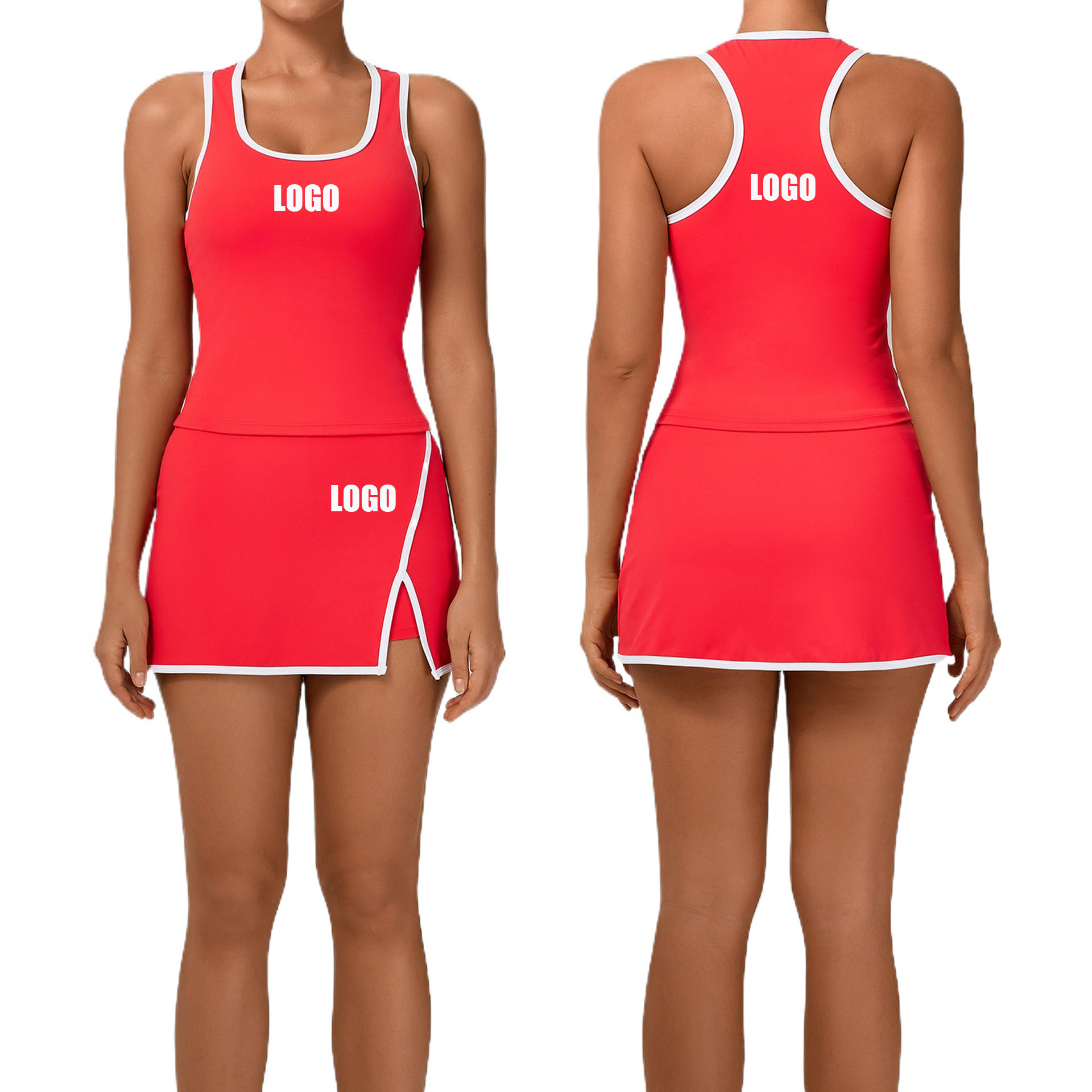 Yoga Fitness Logo - Ensemble deux pièces de sport et