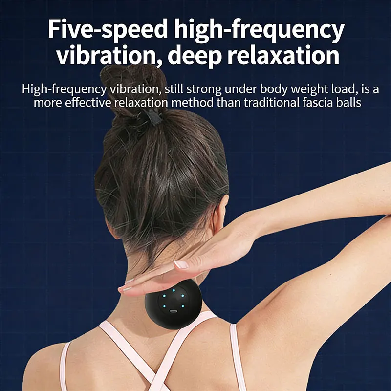 Yoga Fitness Health - Balle de massage électrique pour la