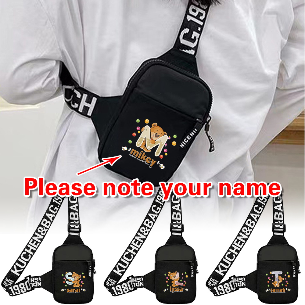 Yoga Fitness Name - Sac de poitrine personnalisé avec nom