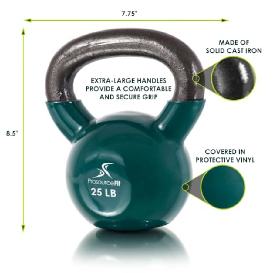 Kettlebells en fonte revêtues  - Kettlebell avis et prix