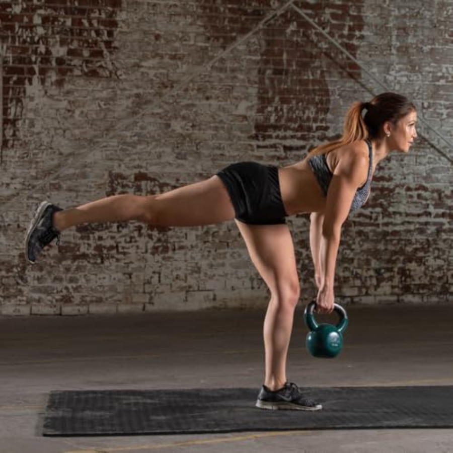 Kettlebells en fonte revêtues  - Kettlebell avis et prix