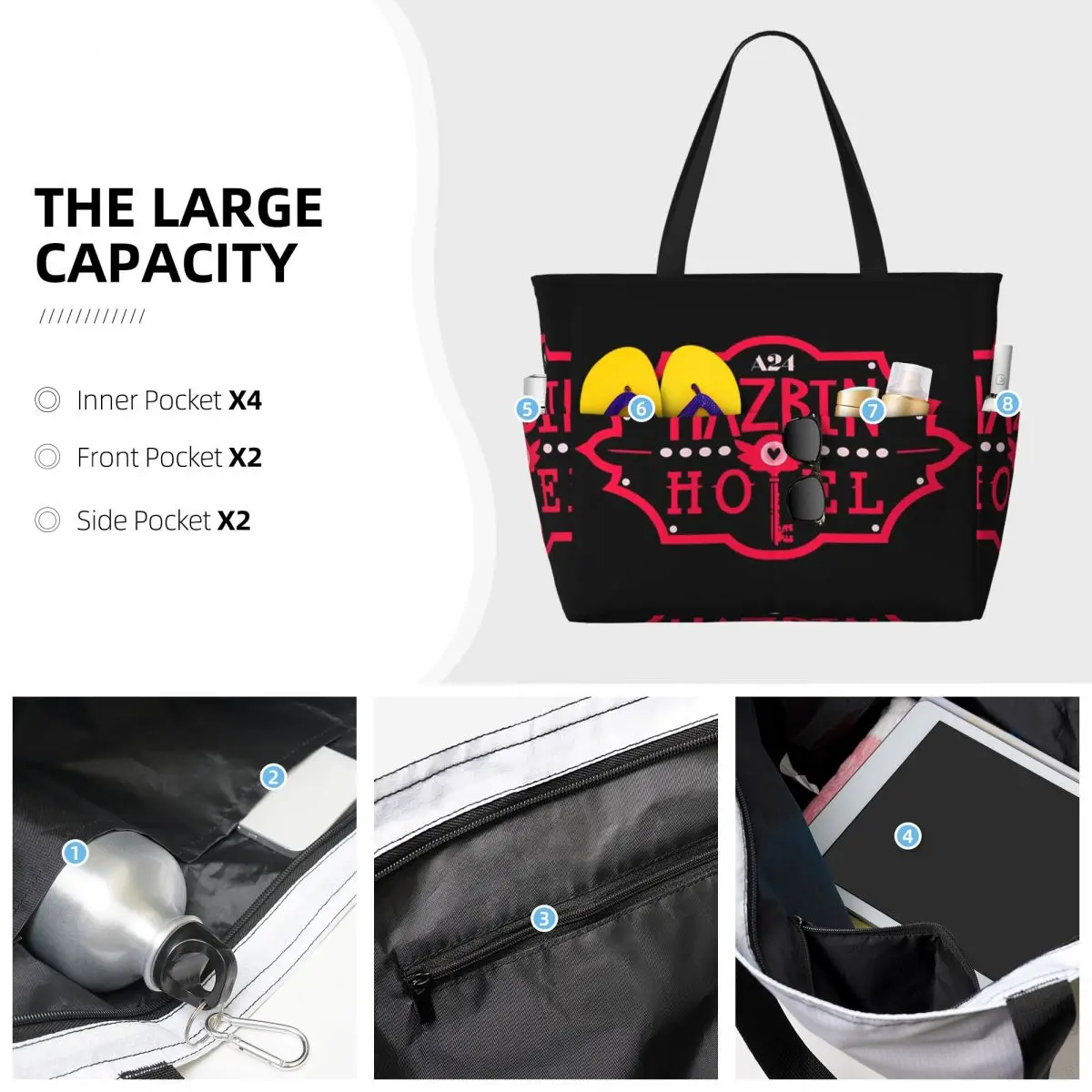 Sac fourre-tout Hazbin Hotels  - Yoga Fitness Hotel avis et prix