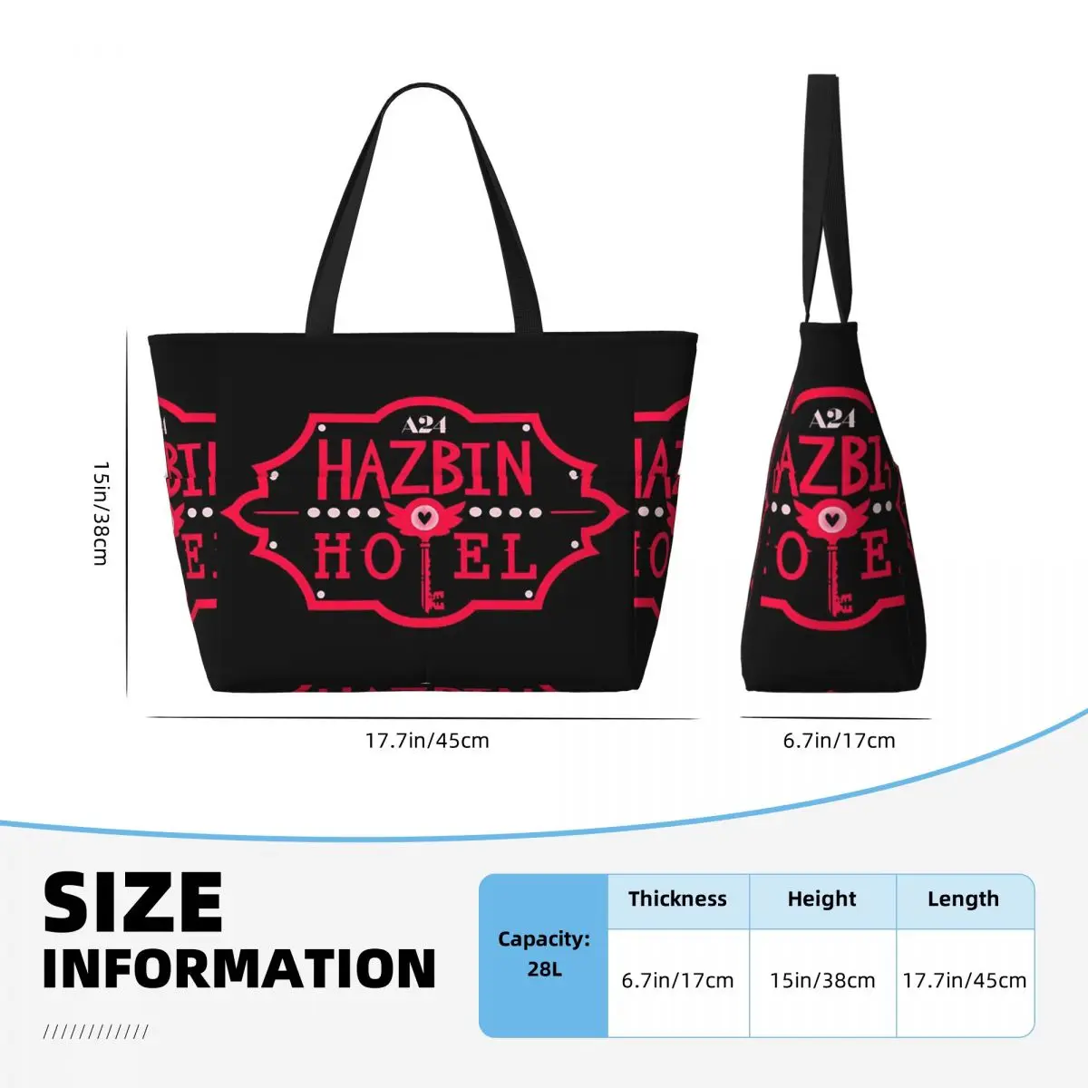 Sac fourre-tout Hazbin Hotels  - Yoga Fitness Hotel avis et prix