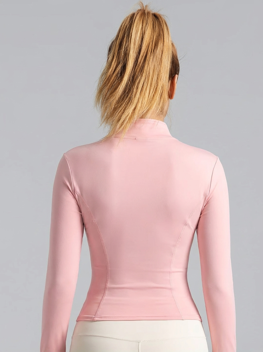 Nouvelle veste de yoga rose cl - Yoga Fitness Women avis et prix