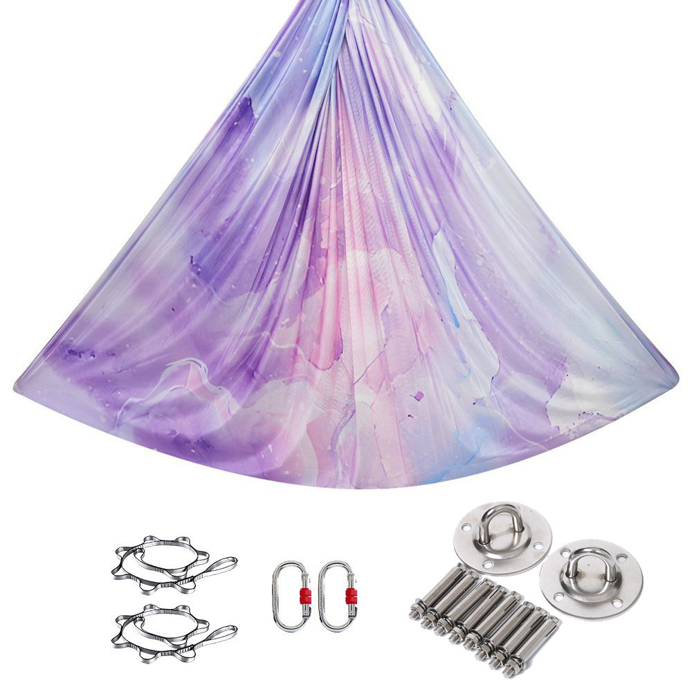 Hamac de yoga aérien coloré à  - Yoga Fitness Yoga Chaud avis et prix