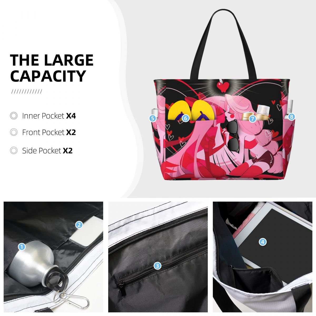 Sac fourre-tout de plage Charl - Yoga Fitness Hotel avis et prix