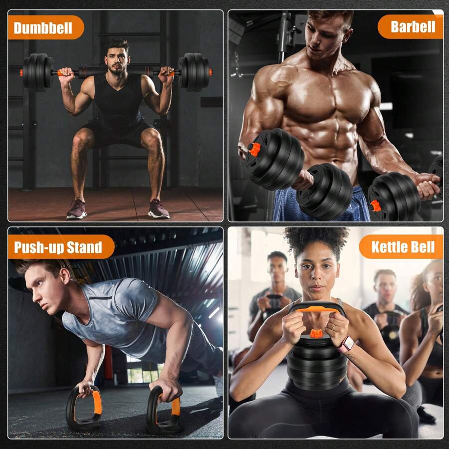 Ensemble d'haltères réglables  - Kettlebell avis et prix