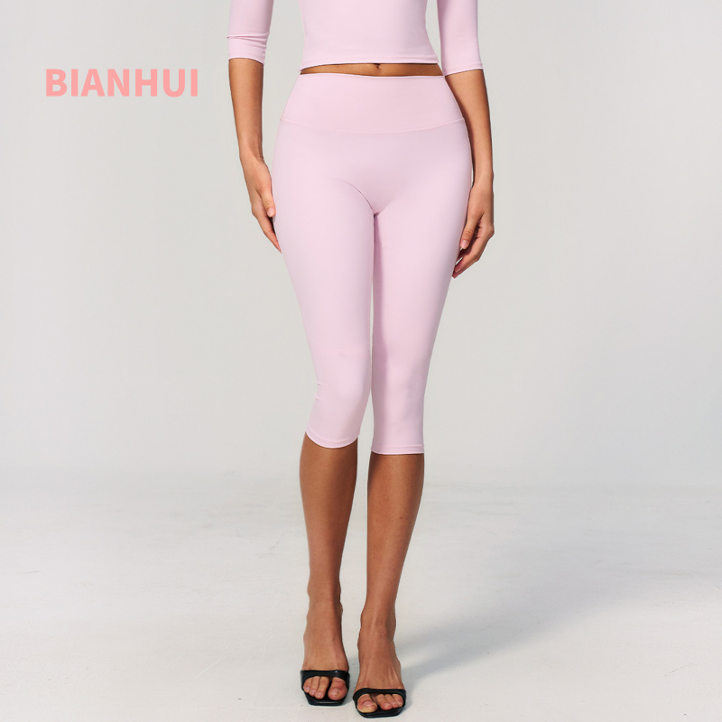 Pantalon de yoga brossé mi-lon - Yoga Fitness Course avis et prix