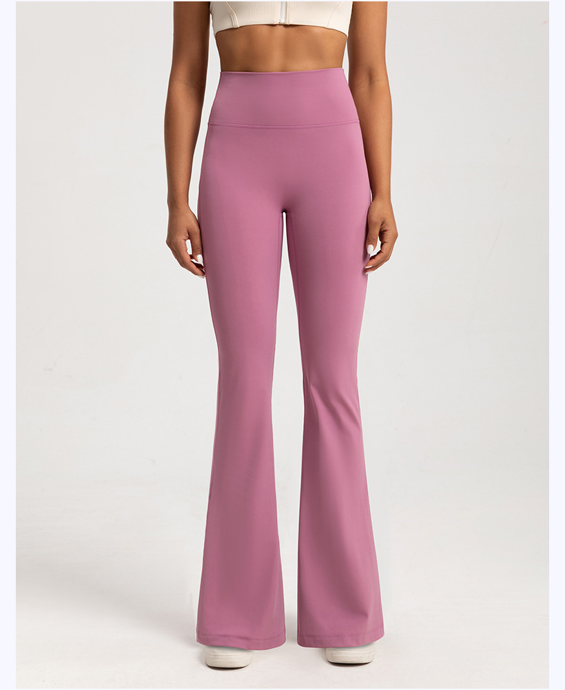 Pantalon évasé en velours pour - Yoga Fitness Yoga Chaud avis et prix