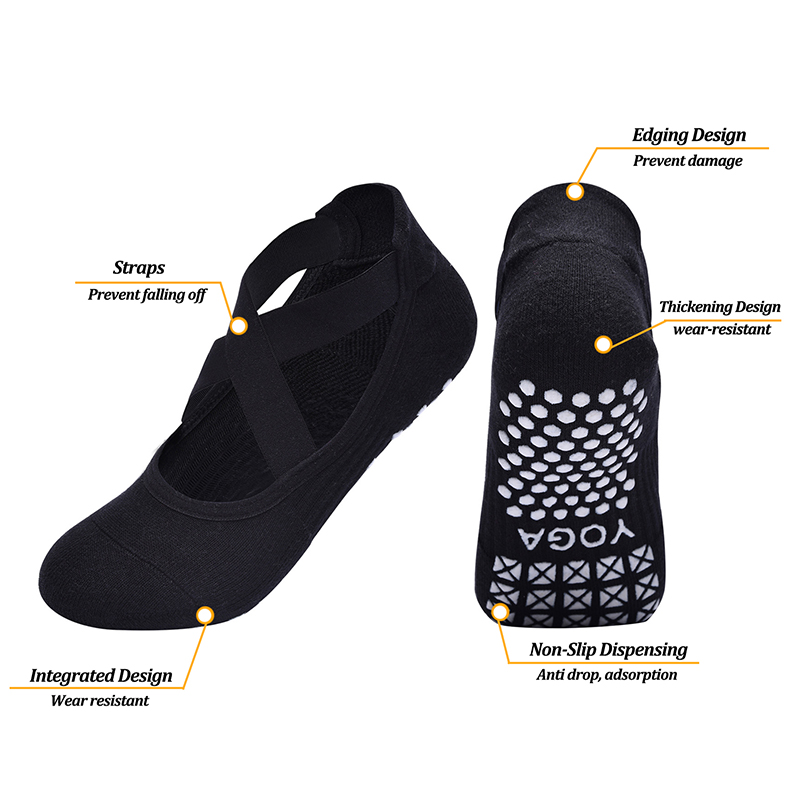 Chaussettes de yoga antidérapa - Yoga Fitness Women avis et prix