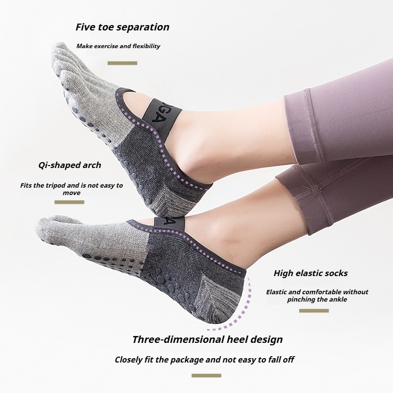 Chaussettes de sport antidérap - Yoga Fitness Women avis et prix