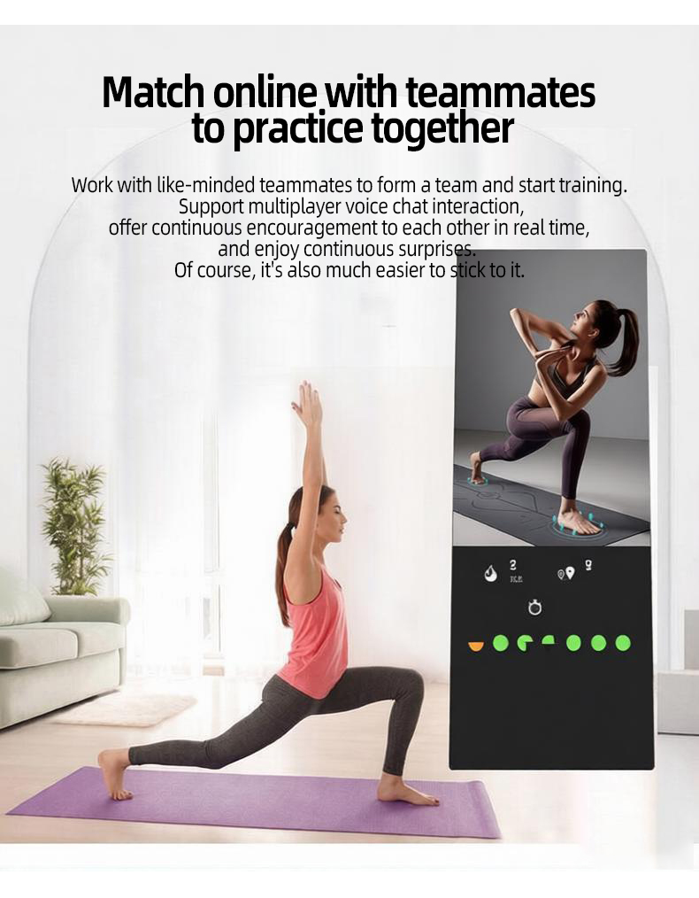 Miroir de fitness intelligent  - Yoga Fitness Hotel avis et prix