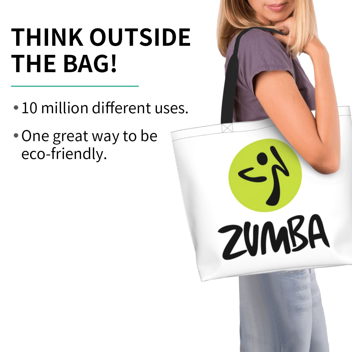 Sac fourre-tout en toile pour  - Zumba & Yoga Fitness By Anushree Pune Reviews avis et prix