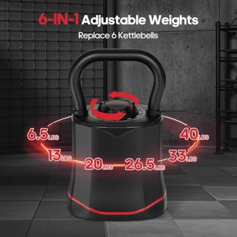 Kettlebell réglable 6-en-1 pou - Kettlebell avis et prix