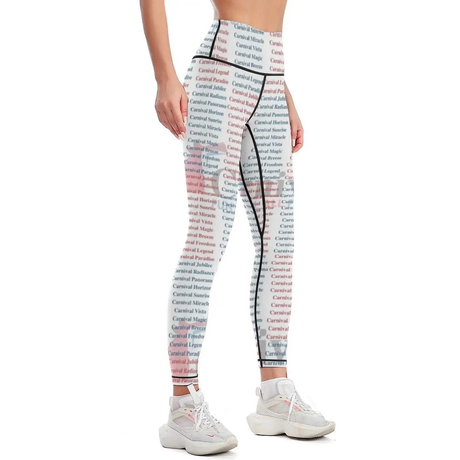 Leggings Carnival Ship Names,  - Yoga Fitness Name avis et prix